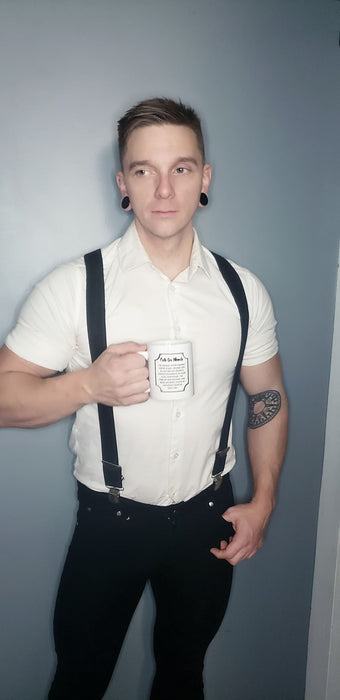 classy cool tattooed hunky pierced punk muscled