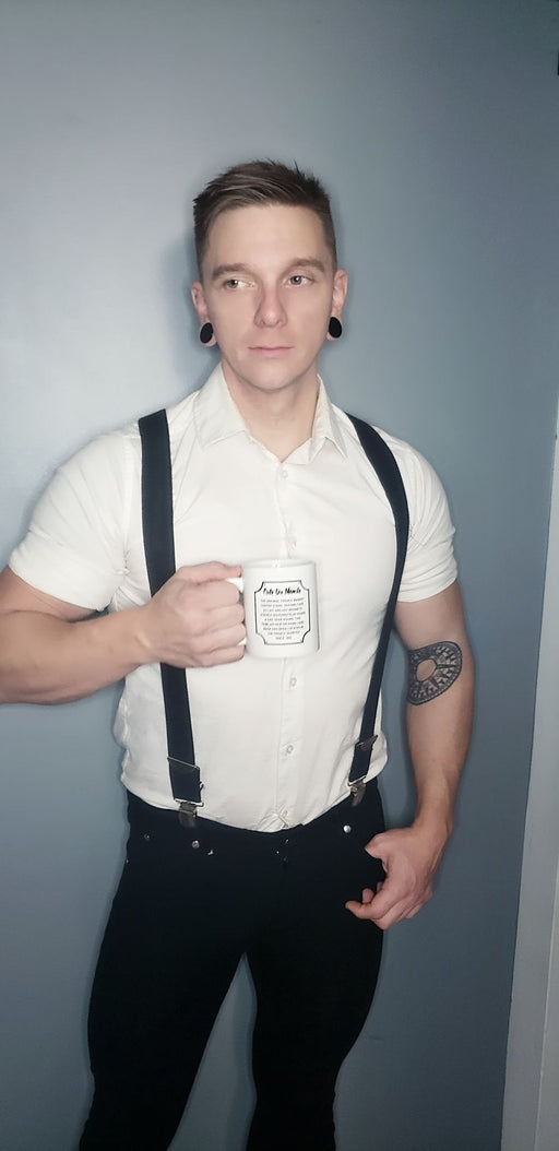 classy cool tattooed hunky pierced punk muscled
