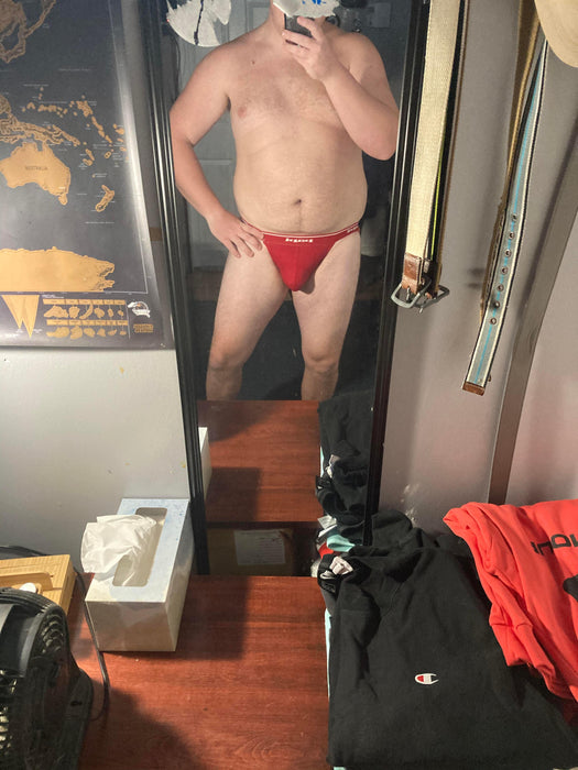 beefy brawny mature