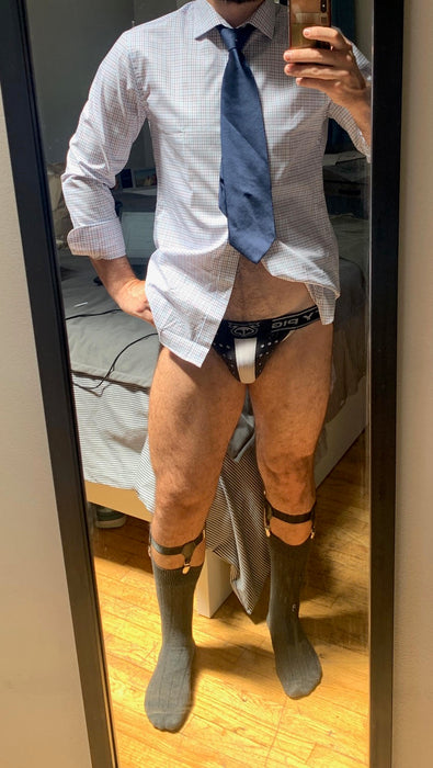 hunky trainer bondage