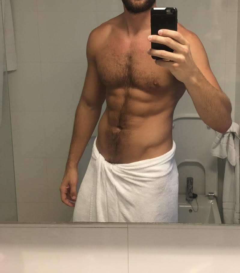 ripped hirsuite bearded