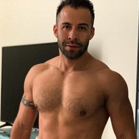 Franco Nunez Latin Hunk Muscle Tattoo