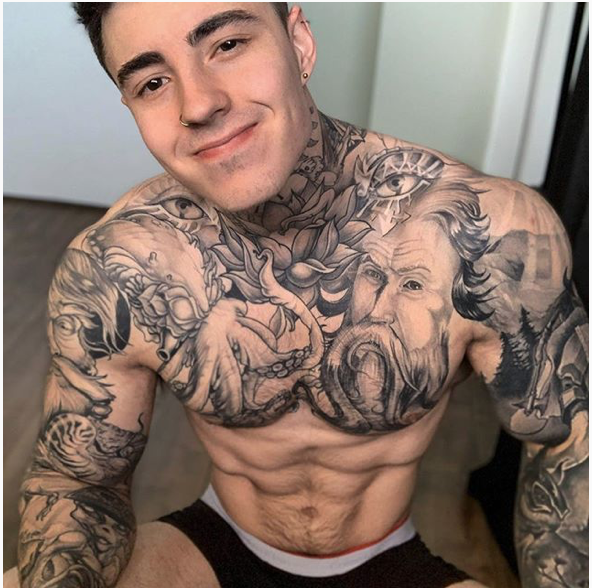 Tattoos young muscle Stephan Greving Jakipz Hot Male Model Onlyfans