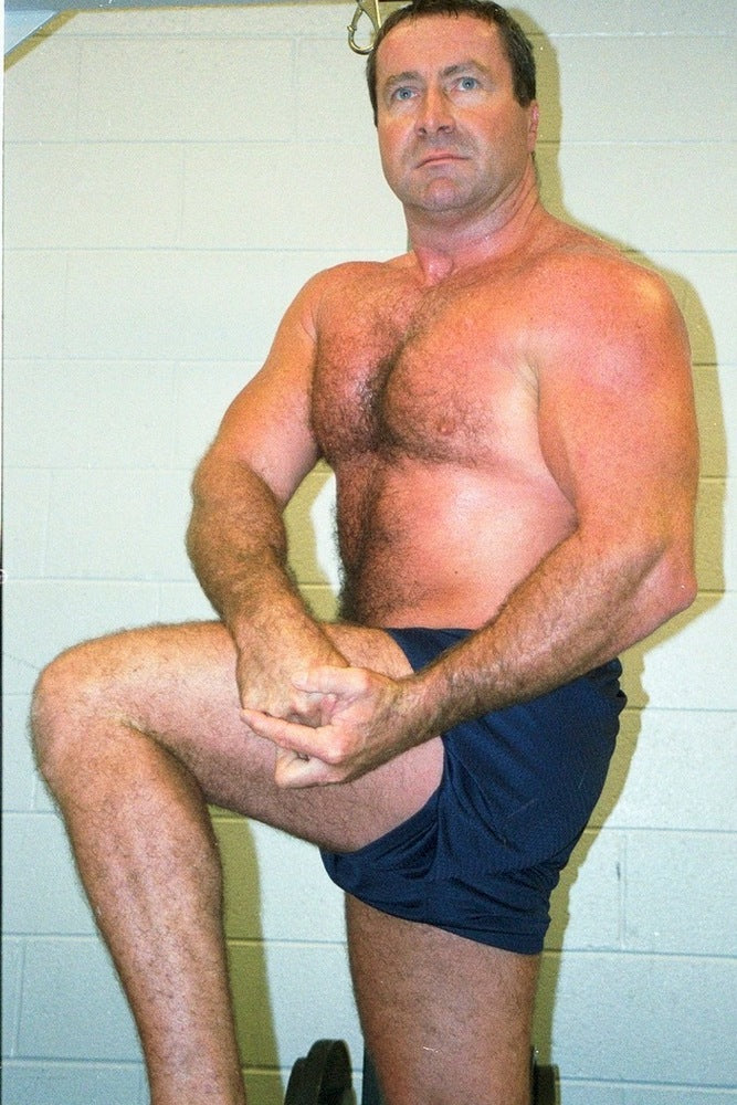 mature bodybuilder huge. massive